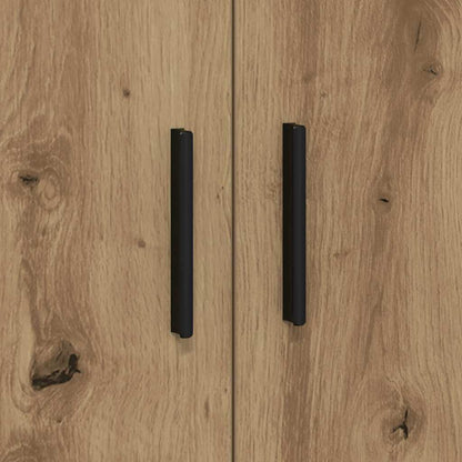 Storage Cabinet 2 pcs Artisan Oak 118 x 41 x 40 cm