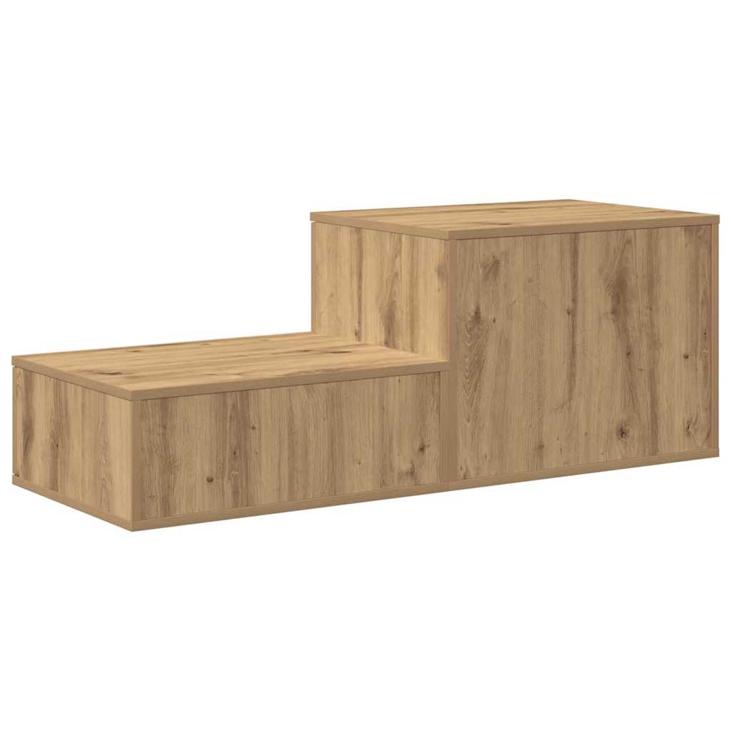 Storage Cabinet 2 pcs Artisan Oak 118 x 41 x 40 cm