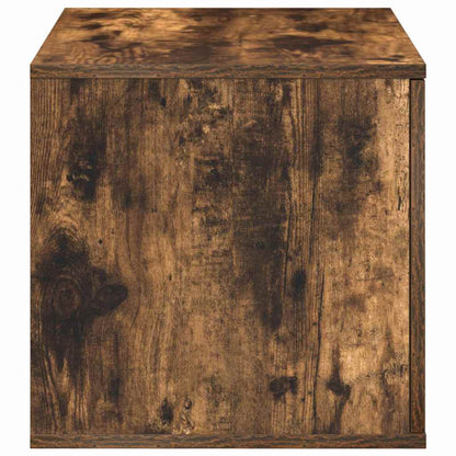 Storage Cabinet 2 pcs Smoked Oak 108 x 41 x 40 cm