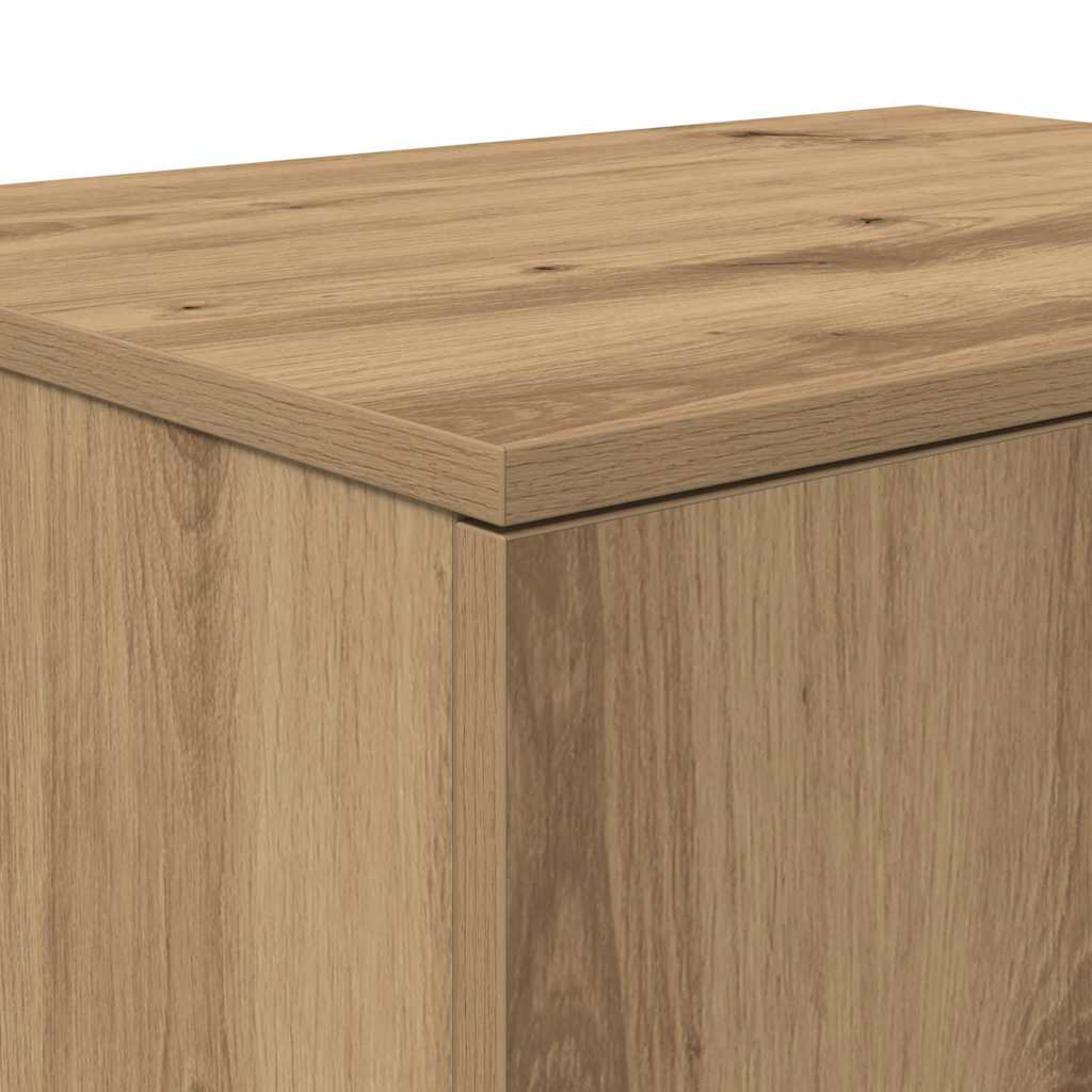 Storage Cabinet 2 pcs Artisan Oak 108 x 41 x 40 cm