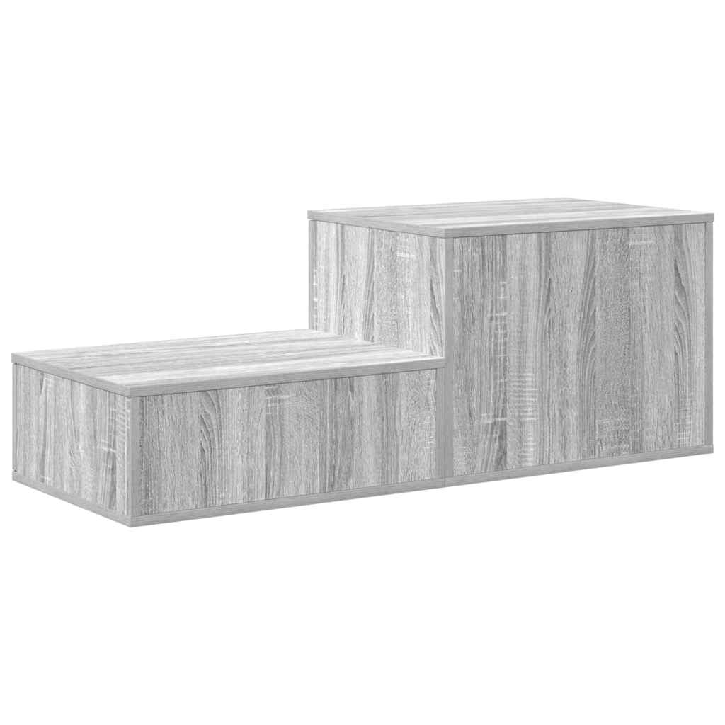 Storage Cabinet 2 pcs Grey Sonoma 103 x 41 x 40 cm
