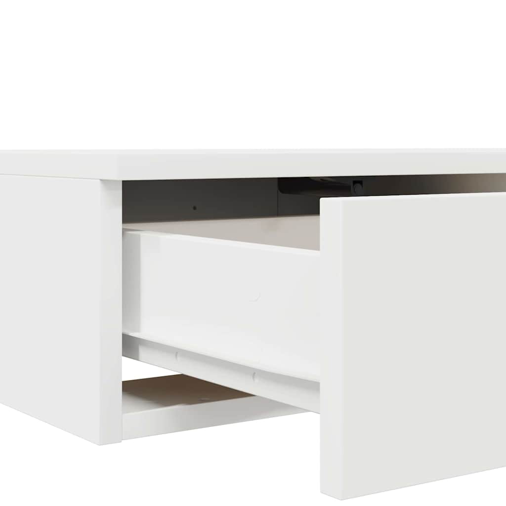 Bed Drawers White 100 x 36.5 x 16.5 cm Engineered Wood