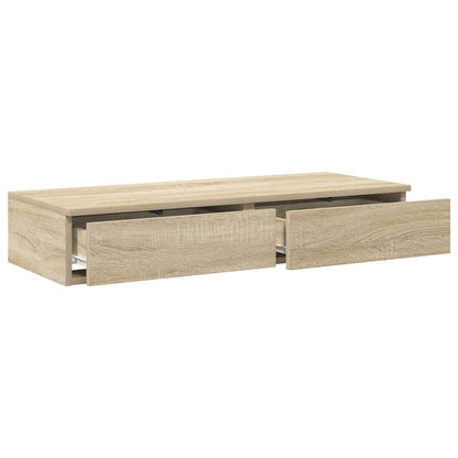 Bed Drawers Sonoma Oak 100 x 36.5 x 16.5 cm Engineered Wood