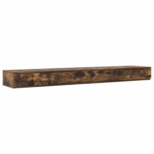 Bed Drawers Smoked oak 200 x 36.5 x 16.5 cm Engineered wood