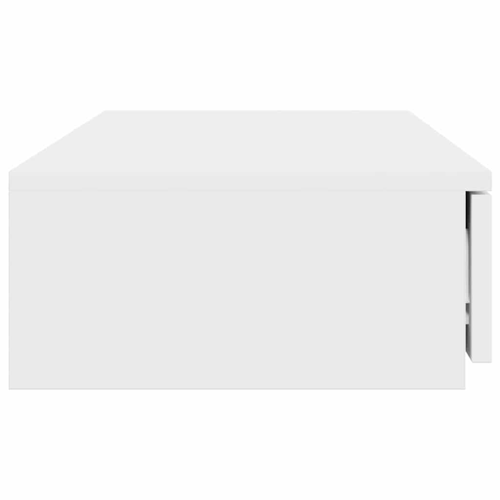 Bed Drawers White 80 x 36.5 x 16.5 cm Engineered Wood