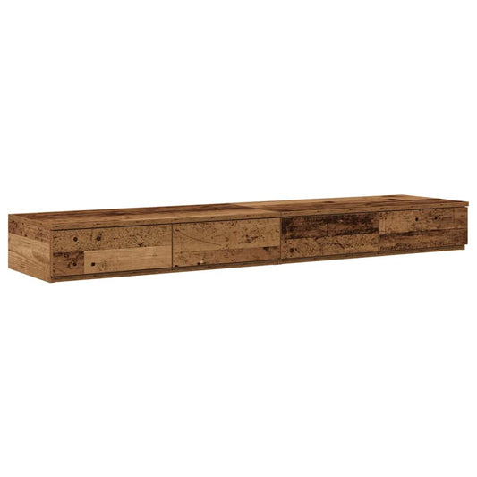 Bed Drawers Old wood 150 x 36.5 x 16.5 cm Engineered wood
