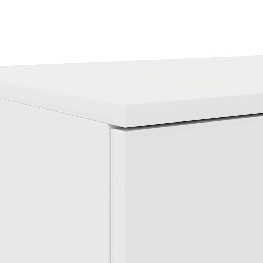 Bed Drawers White 75 x 36.5 x 16.5 cm Engineered Wood