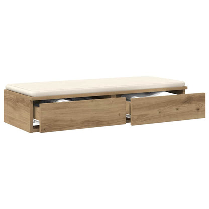 Bed Drawers Artisan Oak 75 x 36.5 x 16.5 cm Engineered Wood