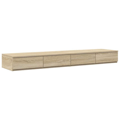 Bed Drawers Sonoma oak 160 x 36.5 x 16.5 cm Engineered wood