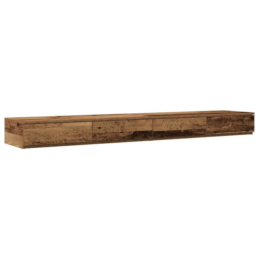 Bed Drawers Old wood 180 x 36.5 x 16.5 cm Engineered wood