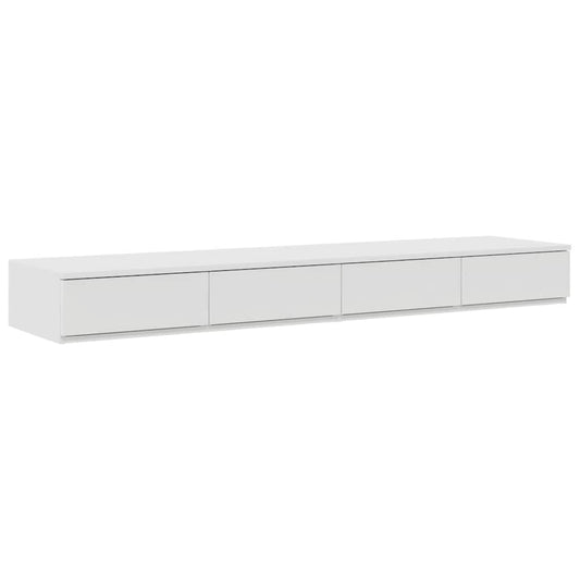 Bed Drawers White 135 x 36.5 x 16.5 cm Engineered wood