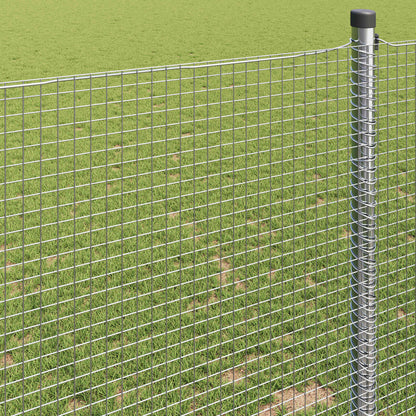 Welded Wire Fence Silver