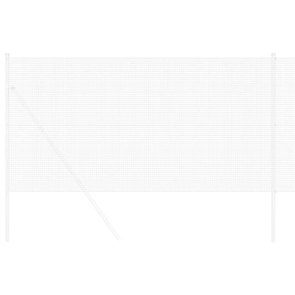Welded Wire Fence Silver