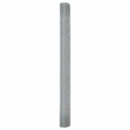 Welded Wire Fence Silver
