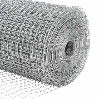 Welded Wire Fence Silver