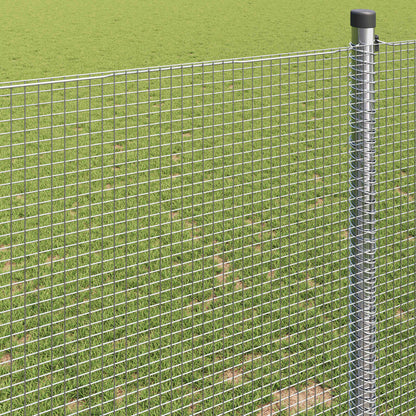 Welded Wire Fence Silver