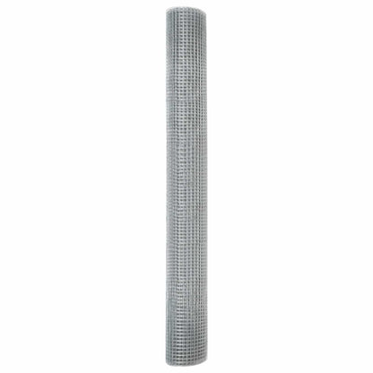 Welded Wire Fence Silver