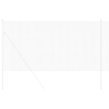 Welded Wire Fence Silver