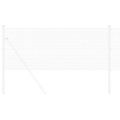 Welded Wire Fence Silver