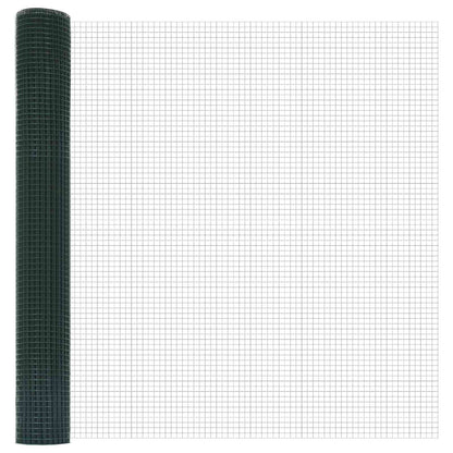 Welded Wire Fence 1000 x 120 cm Green