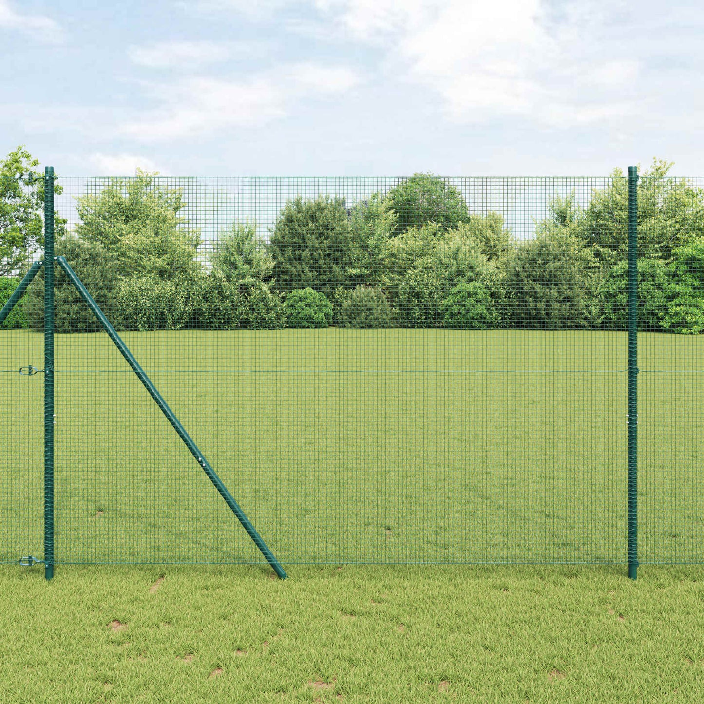 Welded Wire Fence 1000 x 150 cm Green