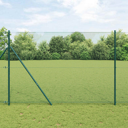 Welded Wire Fence 1000 x 150 cm Green