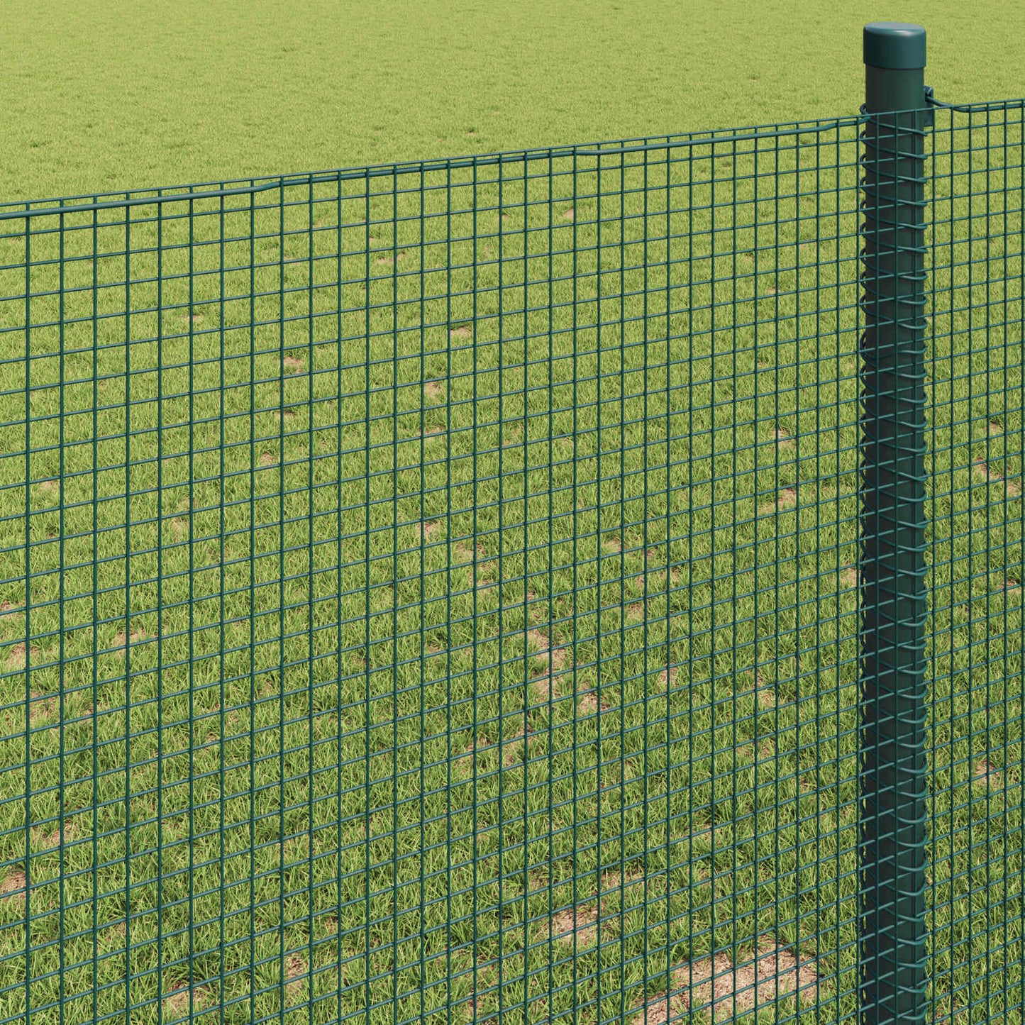 Welded Wire Fence Green