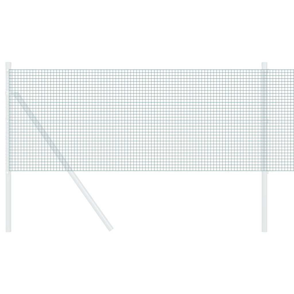 Welded Wire Fence 5000 x 40 cm Green