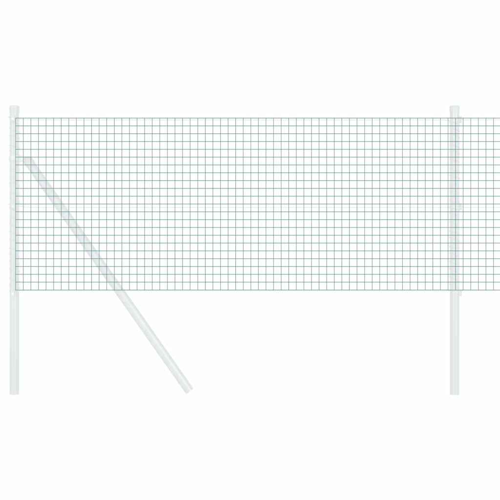 Welded Wire Fence 5000 x 40 cm Green