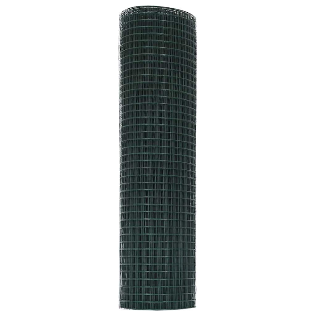 Welded Wire Fence 10000 x 40 cm Green