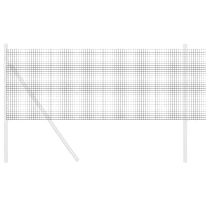 Welded Wire Fence 5000 x 50 cm Grey