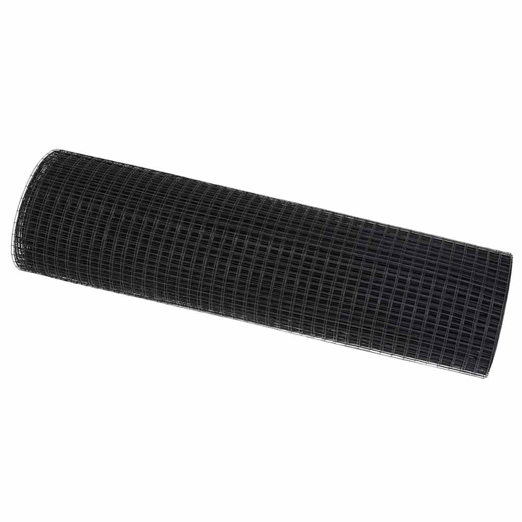 Welded Wire Fence 5000 x 50 cm Grey
