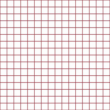 Welded Wire Fence 1000 x 150 cm Red