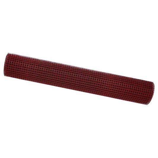 Welded Wire Fence 1000 x 150 cm Red