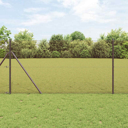 Welded Wire Fence 2500 x 150 cm Red