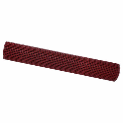 Welded Wire Fence 2500 x 150 cm Red