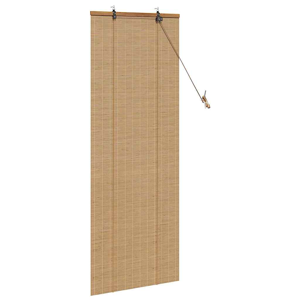 Roller Blind Brown 60 x 160 cm Bamboo