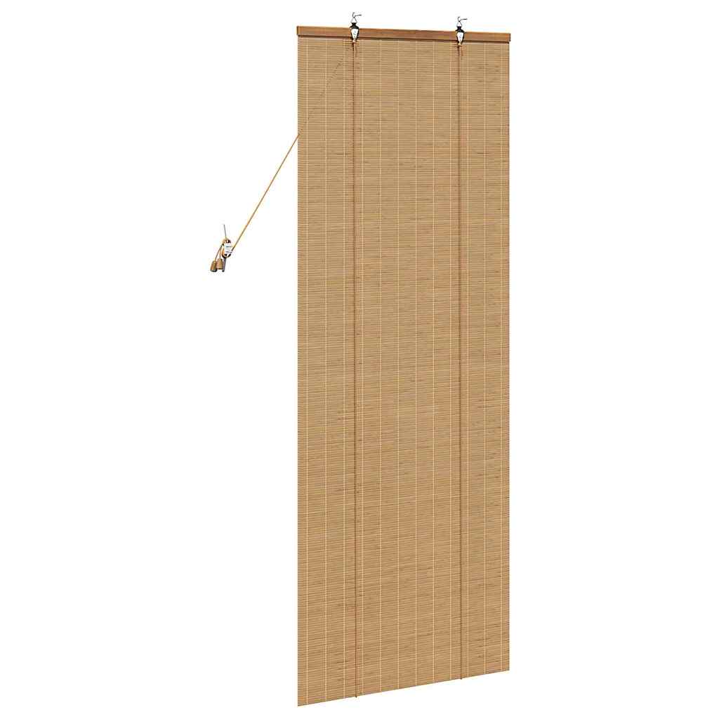 Roller Blind Brown 60 x 160 cm Bamboo