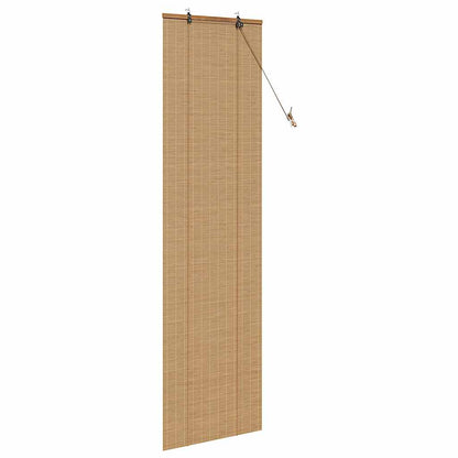 Roller Blind Brown 60 x 220 cm Bamboo