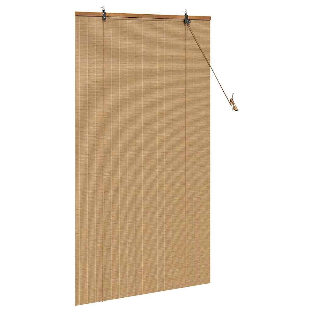 Roller Blind Brown 90 x 160 cm Bamboo