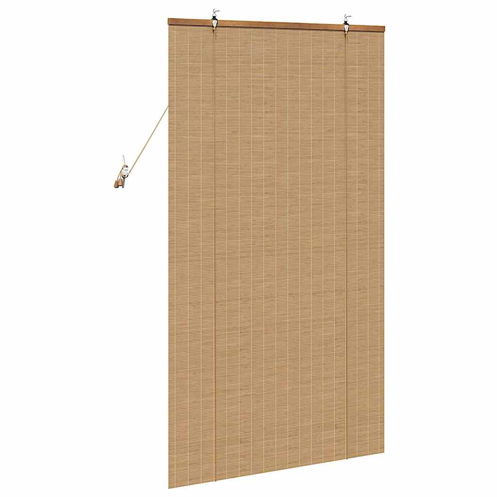Roller Blind Brown 90 x 160 cm Bamboo
