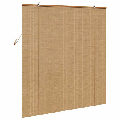 Roller Blind Brown 150 x 160 cm Bamboo