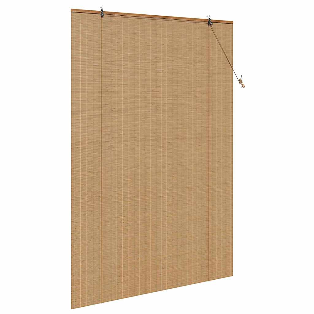 Roller Blind Brown 150 x 220 cm Bamboo