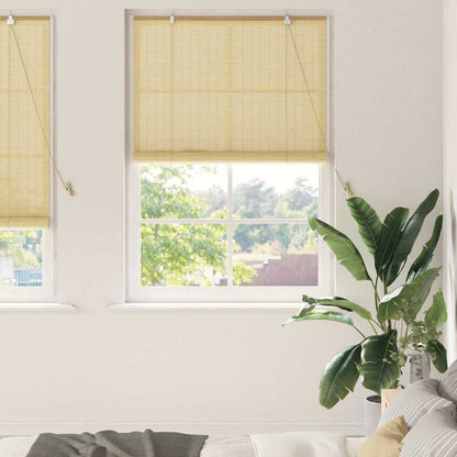Roller Blind Nature 100 x 220 cm Bamboo