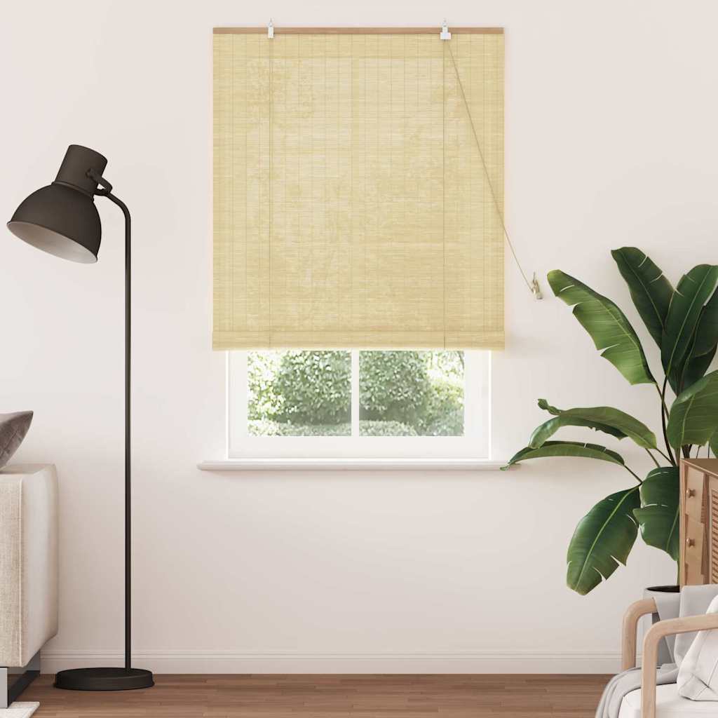 Roller Blind Nature 100 x 220 cm Bamboo