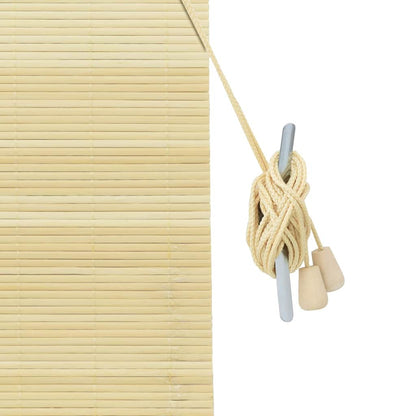 Roller Blind Nature 120 x 160 cm Bamboo