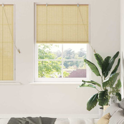 Roller Blind Nature 120 x 160 cm Bamboo