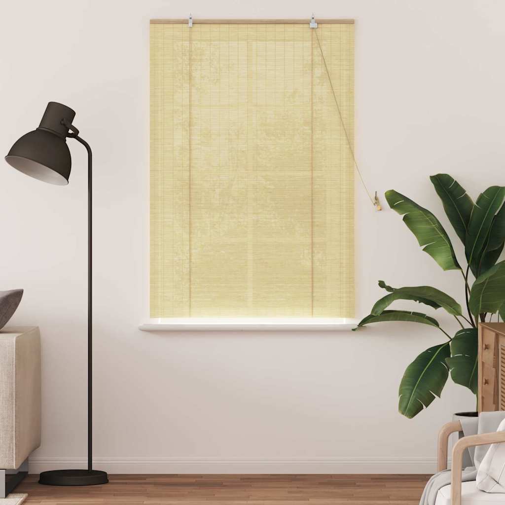 Roller Blind Nature 120 x 160 cm Bamboo