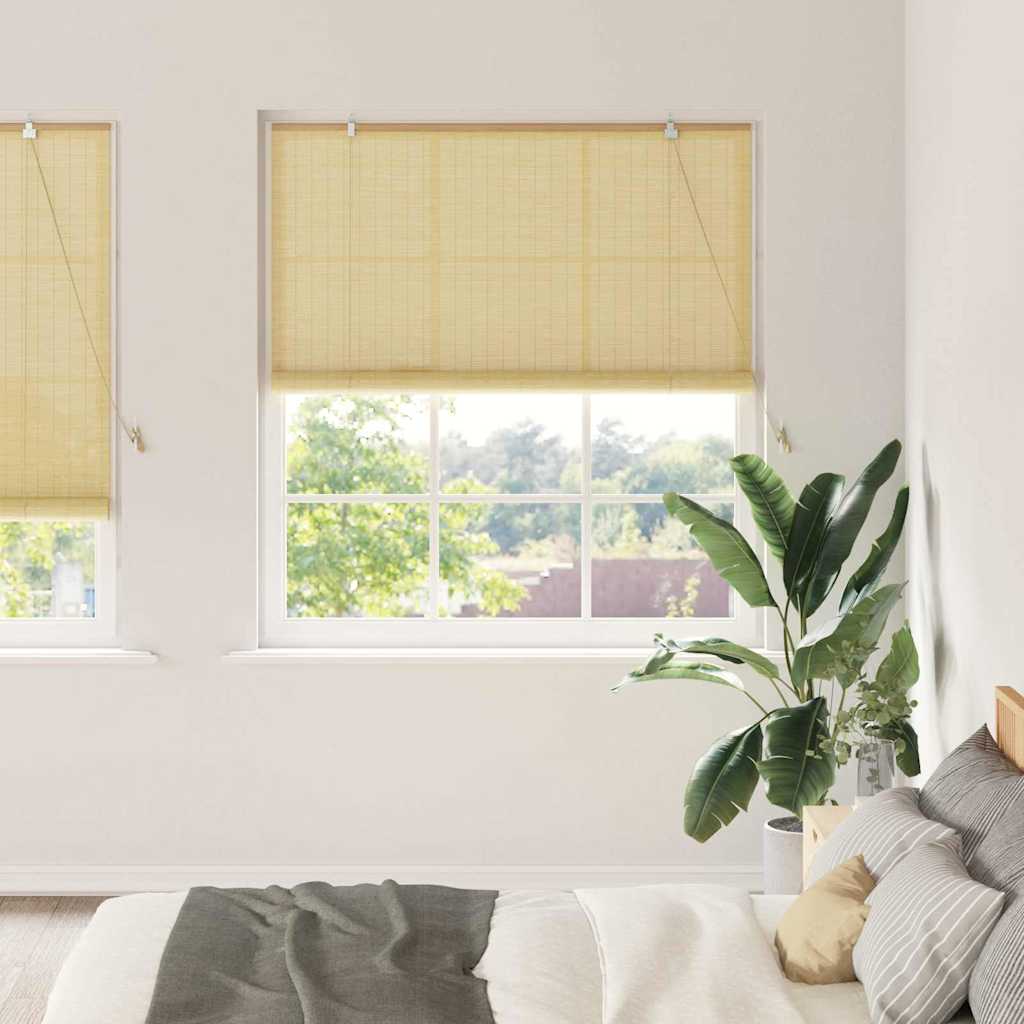 Roller Blind Nature 150 x 220 cm Bamboo