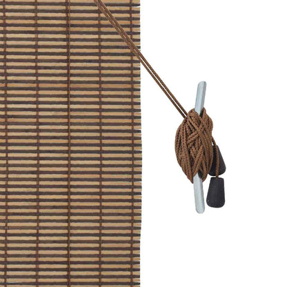 Roller Blind Brown 80 x 160 cm Bamboo